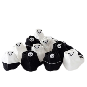 Meias Panda - 5 pares