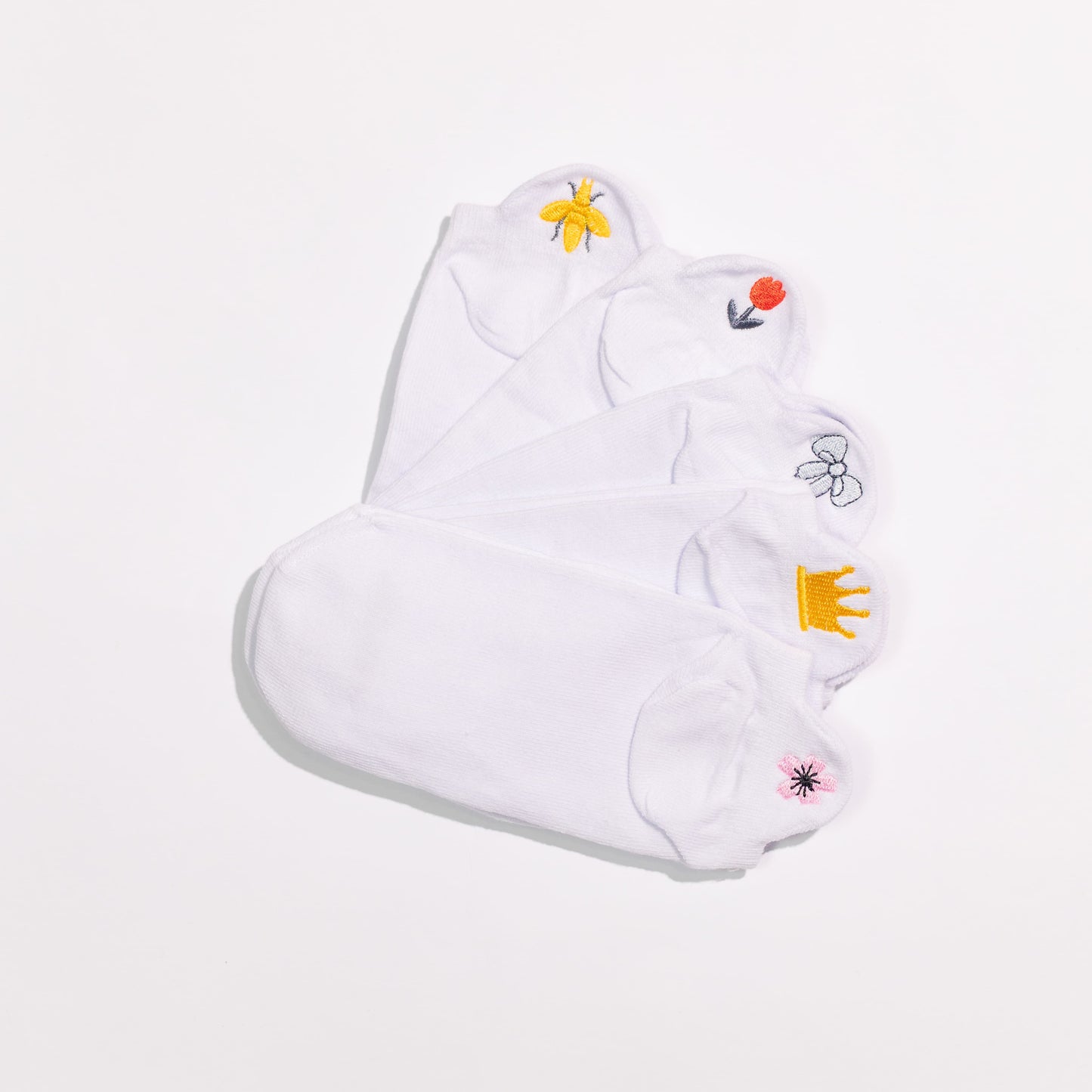 Combo Flores Branco - 15 pares