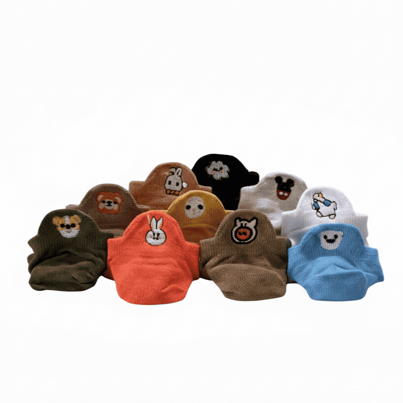 Meias Animais Fofos - 10 pares