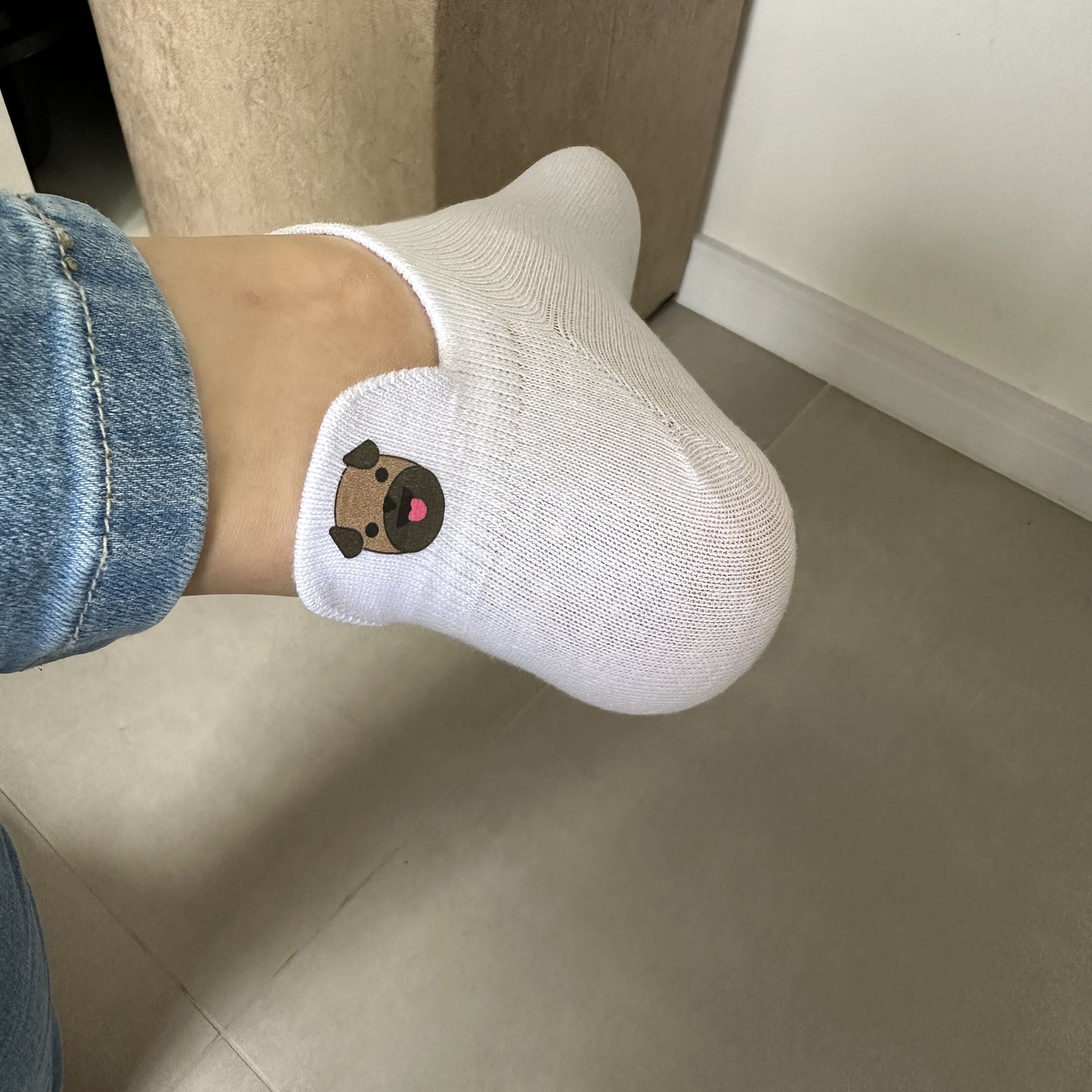 Meias Cachorros Desenhadas- 5 pares