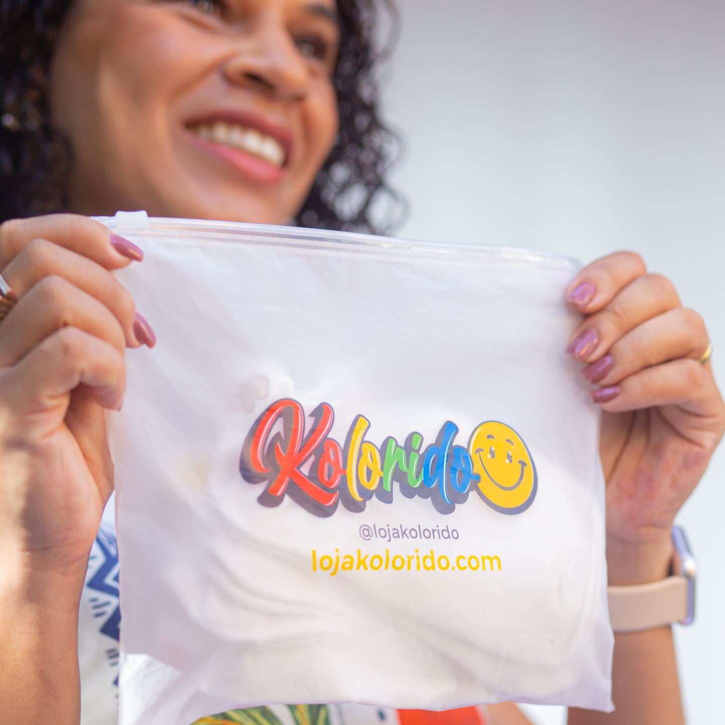 Meias Casual Colorida Bordadas - 5 pares