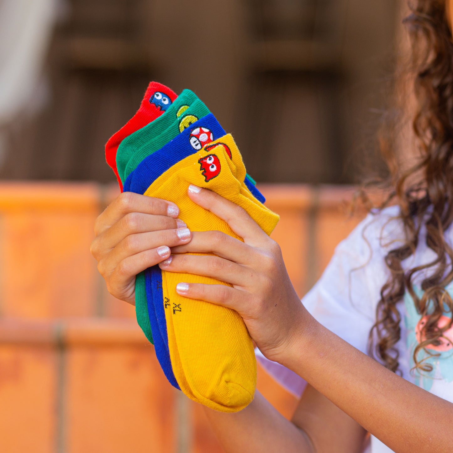 Meias Games Infantil - 5 pares