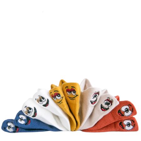 Meu pé de meia Kids- 5 Pares 0 Kolorido