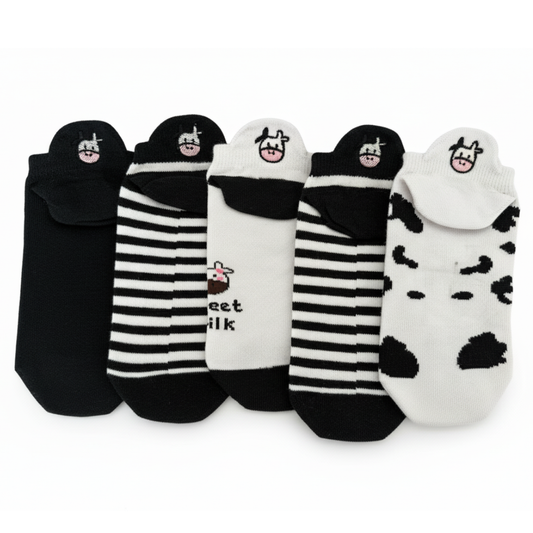 Meias Vaquinha - 5 pares