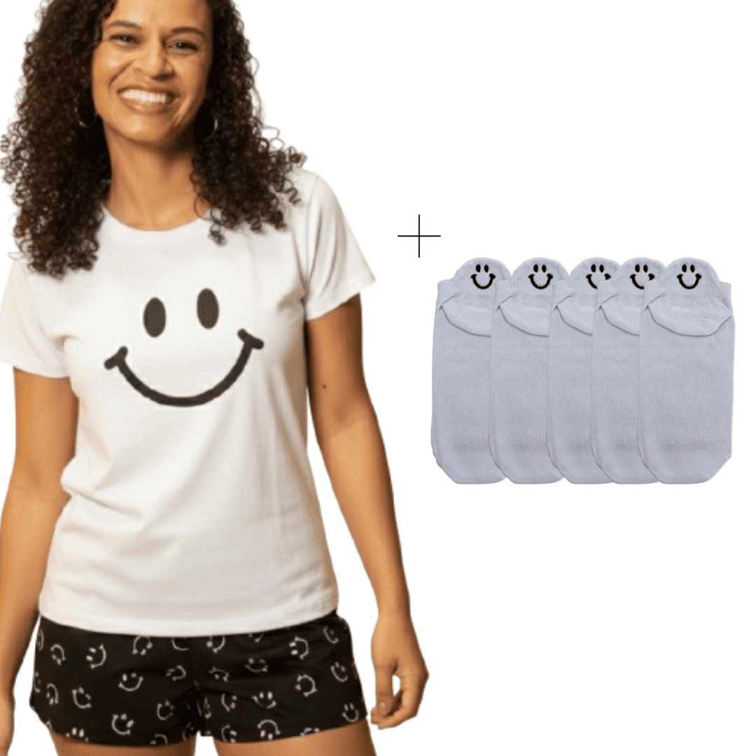 Pijamas Sorrisos + Ecobag Grátis