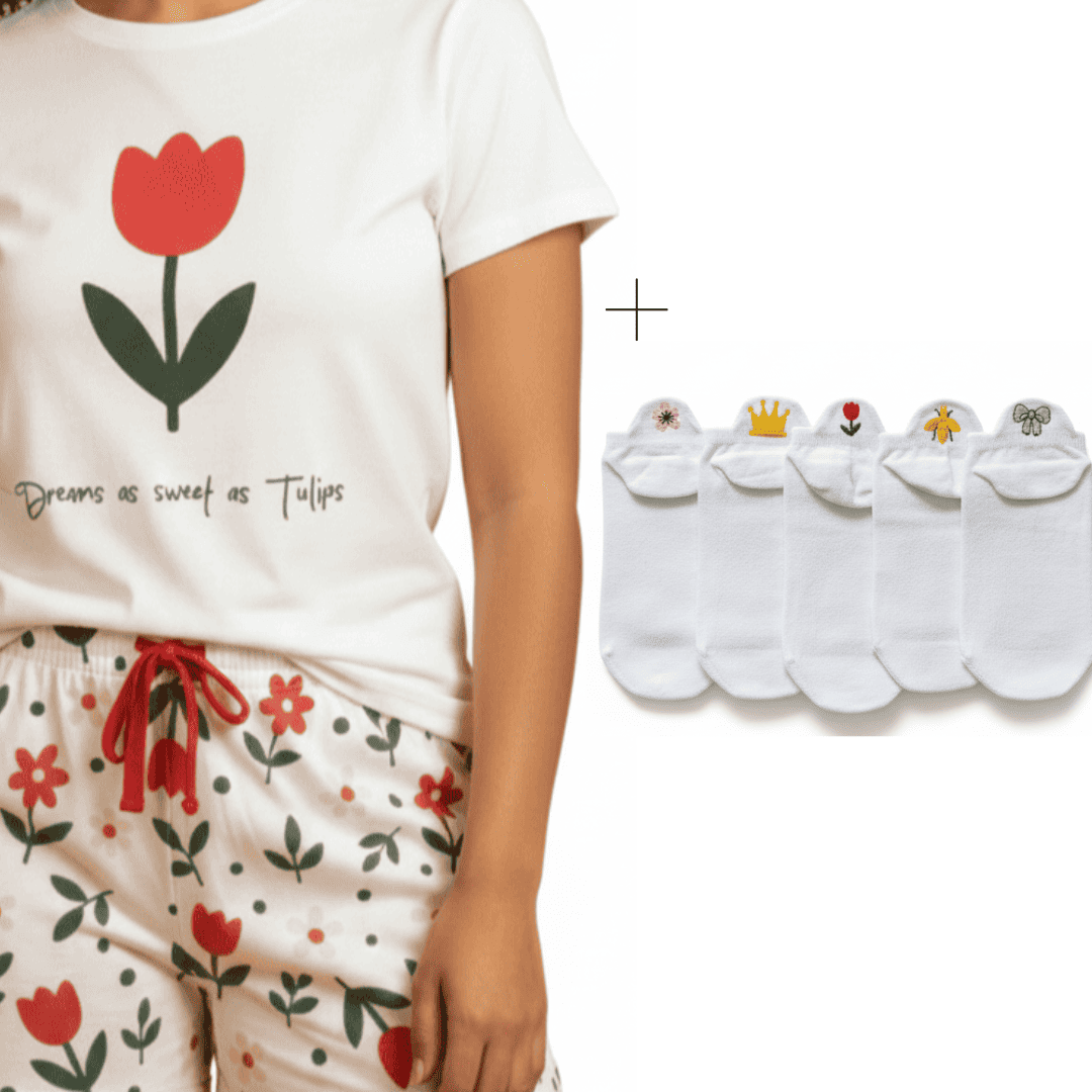 Pijamas Tulipa + Ecobag Grátis