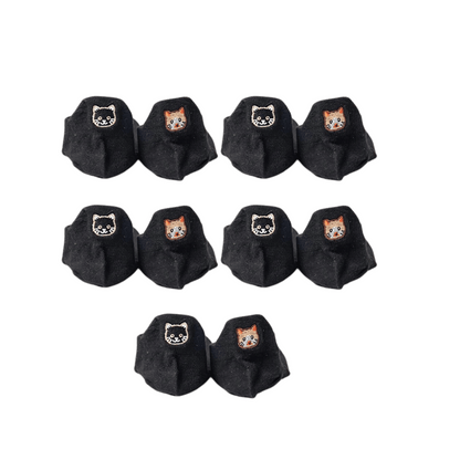 Meias Gatinhos - 5 pares