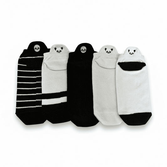 Meias Panda - 5 pares