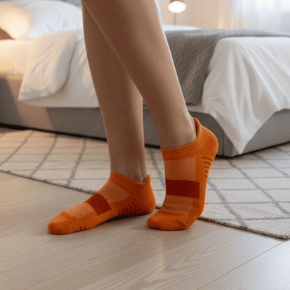 Meia Perfeita Antiderrapante - 5 pares