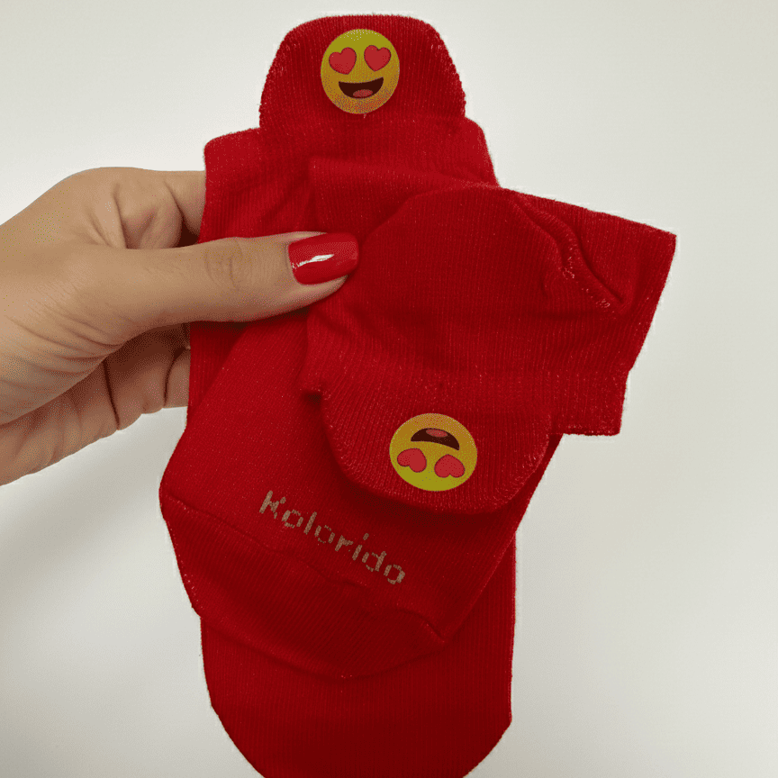 Meias Emojis Desenhadas - 5 pares
