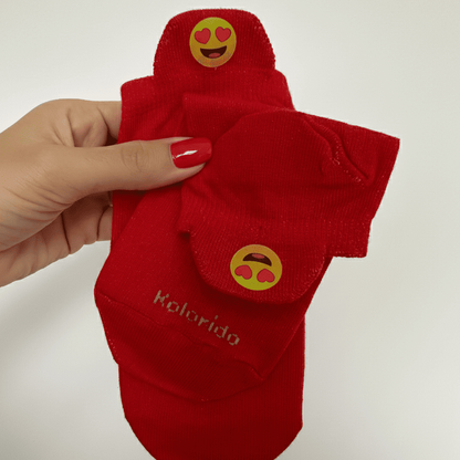 Meias Emojis Desenhadas - 5 pares