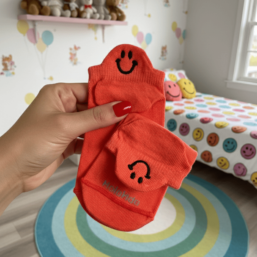 Meias Sorriso Infantil - 5 pares
