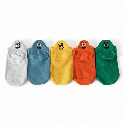 Meias Divertidas Infantil - 5 pares