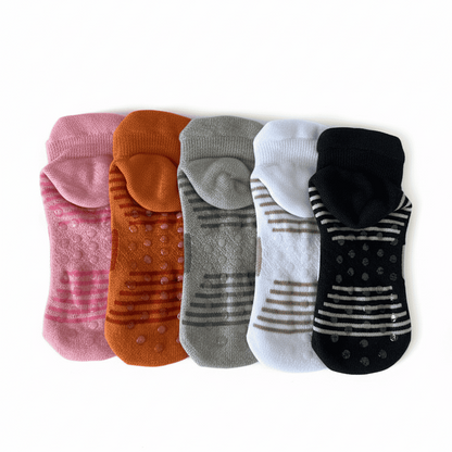 Meia Perfeita Antiderrapante - 5 pares