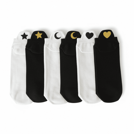 Meias Fases - 6 pares