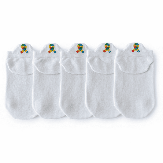 Meia Autismo Desenhada - 5 pares