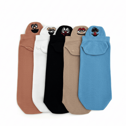 Meias Divertidas  - 5 pares
