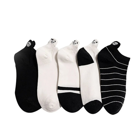 Meias Panda - 5 pares