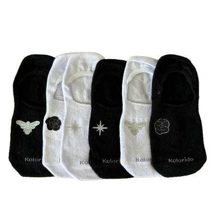 Meia Invisível Luxury  - 6 pares