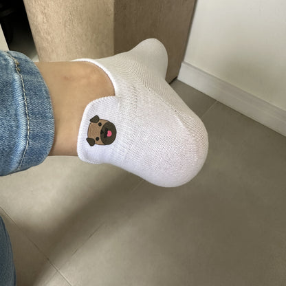 Meias Cachorros Desenhadas- 5 pares