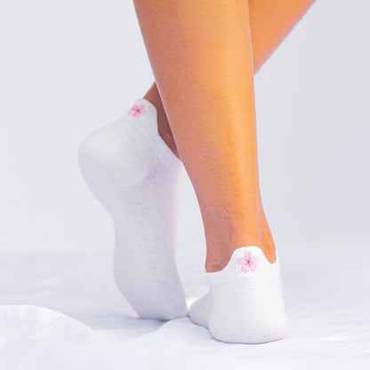 Meias Casual Branca - 5 pares