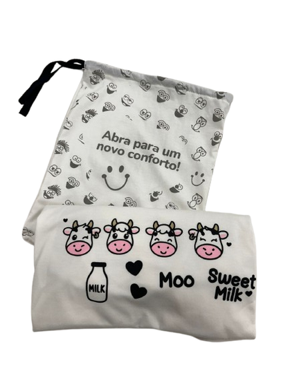 Pijamas Vaquinha + Ecobag Grátis