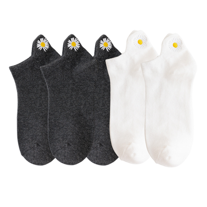 Meias Girassol - 5 pares